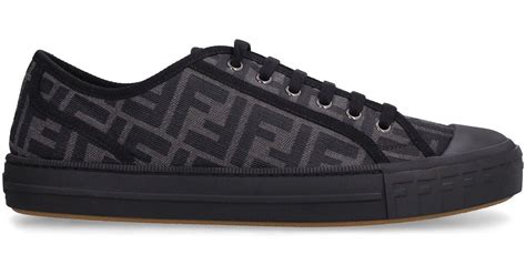 fendi black shoes men|Fendi black sneakers women's.